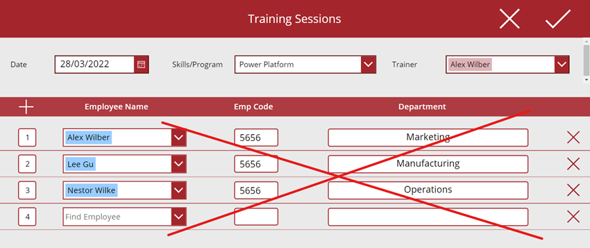 Trigger FLOW from Gallery in PowerApps and Populate data